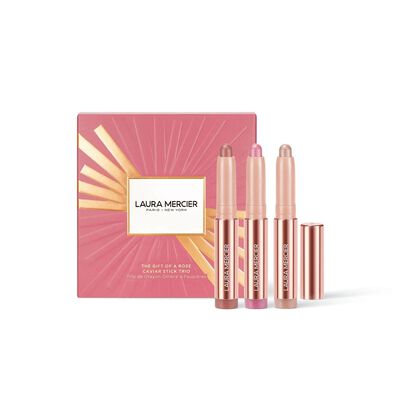 THE GIFT OF A ROSE CAVIAR STICK TRIO (TRIO DE BARRA DE SOMBRA DE OJOS)
